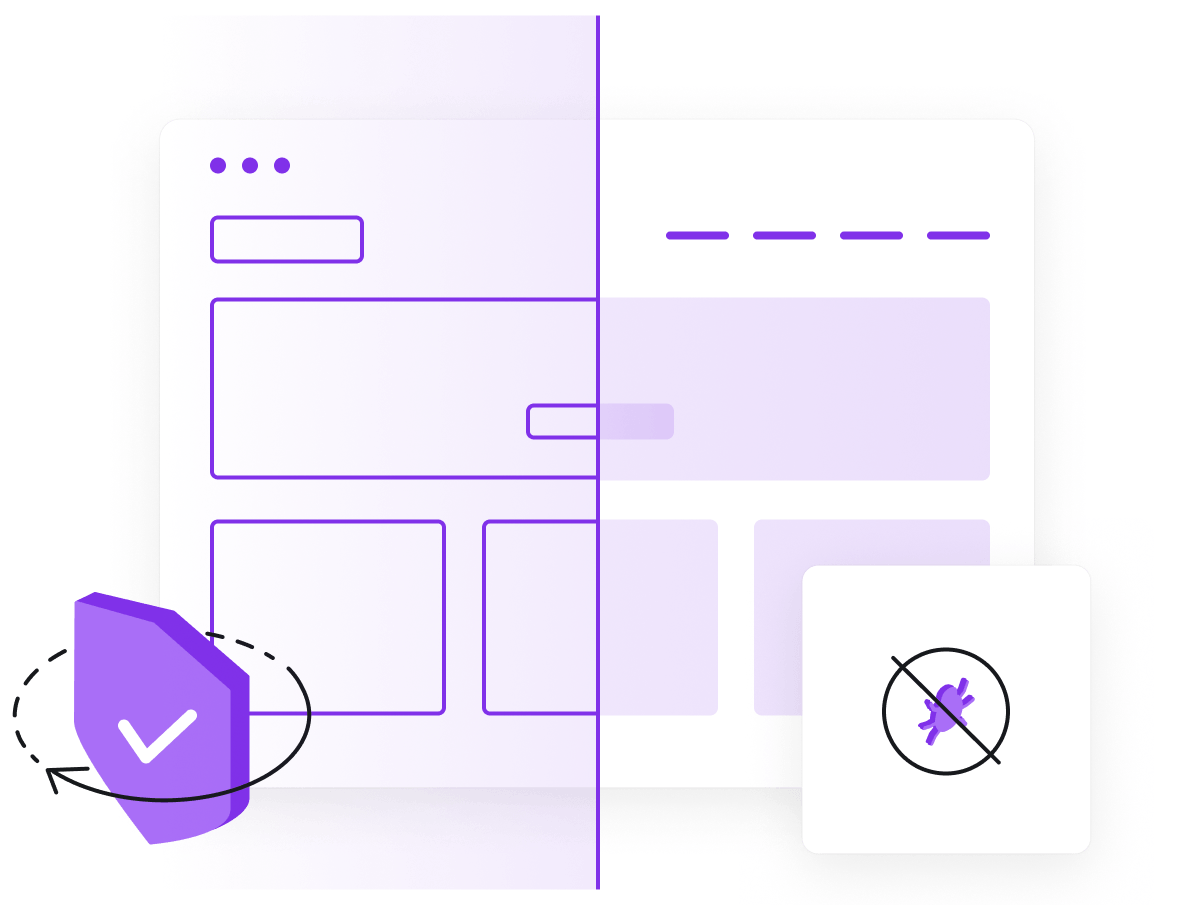 Website Security - Professional security features for your website