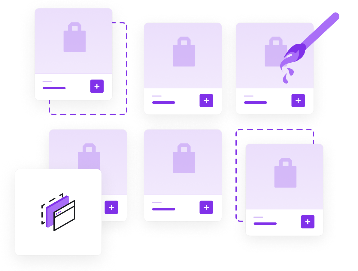 Site Builder -  Creating an impressive online store is effortless